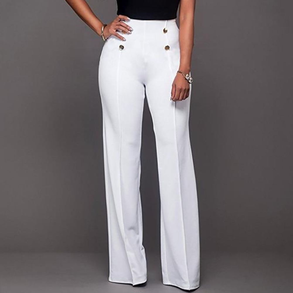 High Waist Flared Trouser - All Good Laces