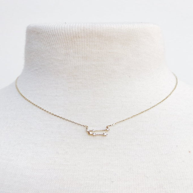 Gold Dipped Brass Zodiac Collection Women's Necklace - All Good Laces