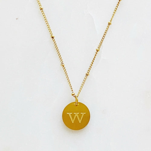 Singular Charm Women's Initial Necklace - All Good Laces