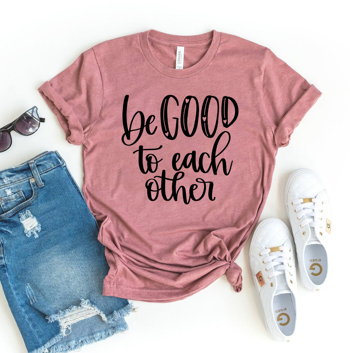 Be Good To Each Other T-shirt - All Good Laces
