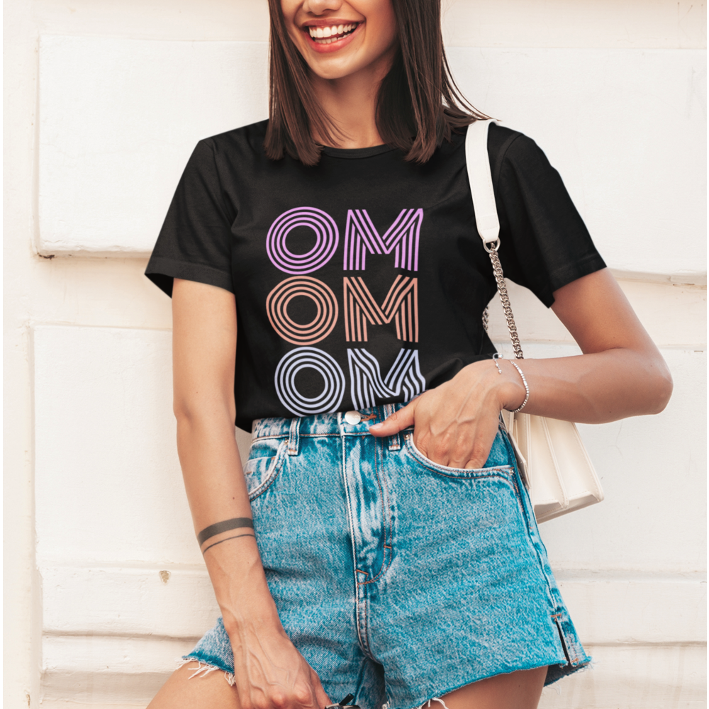 Womens OM Yoga T-Shirt - All Good Laces