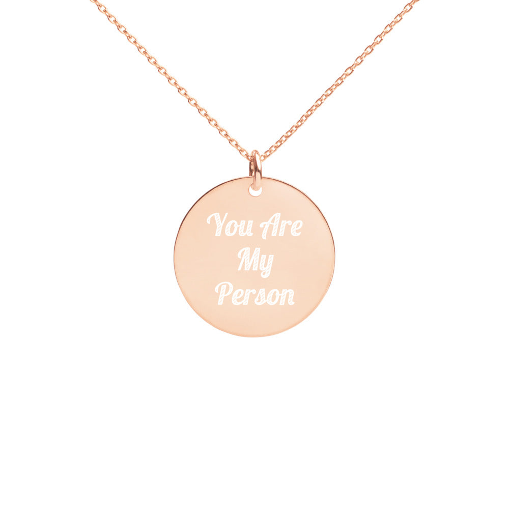 You Are My Person Nickel-Free Women's Necklace - All Good Laces