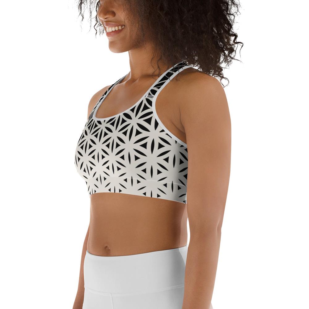 Flower of Life Sports Bra - All Good Laces