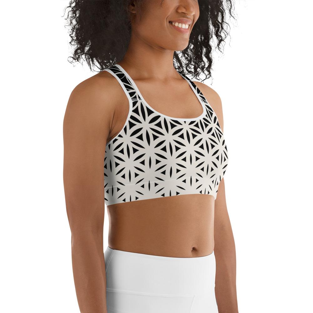 Flower of Life Sports Bra - All Good Laces