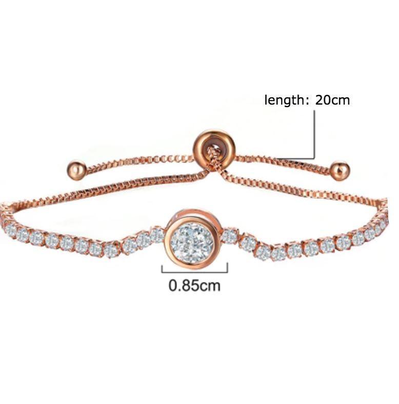 Crystal Tennis Bracelet - All Good Laces