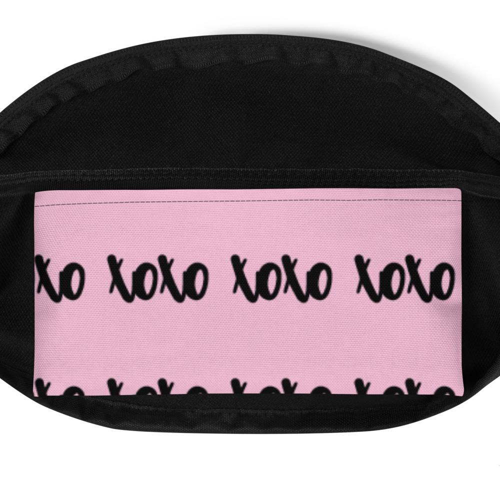 Pink Water-resistant Xoxo Fanny Pack - All Good Laces