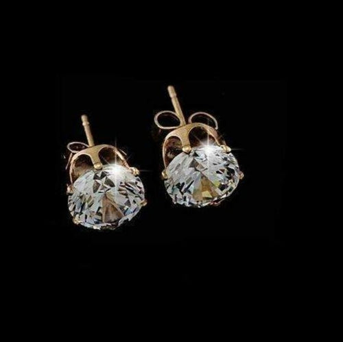 Crystal Women's Stud Earrings - All Good Laces