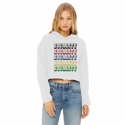 Equality Cropped Sweatshirt - All Good Laces