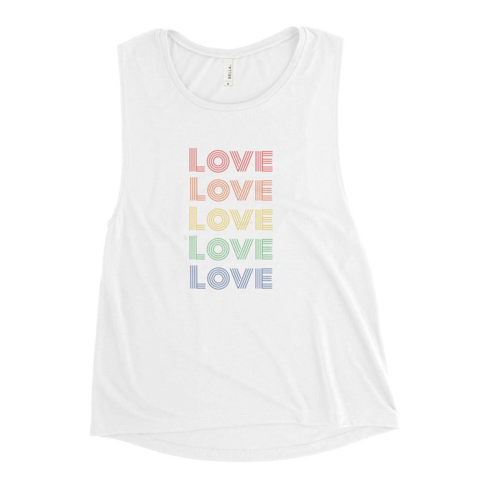 Love Colorful Tank Top - All Good Laces