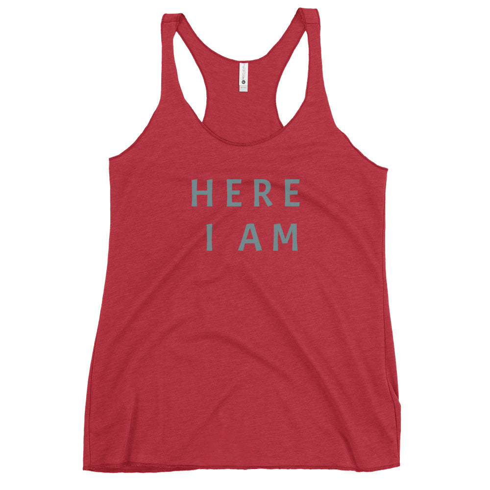 Here I Am Racerback Tank Top - All Good Laces